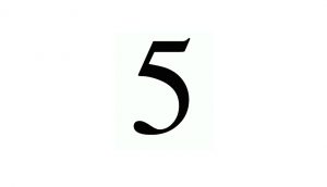 Číslo 5