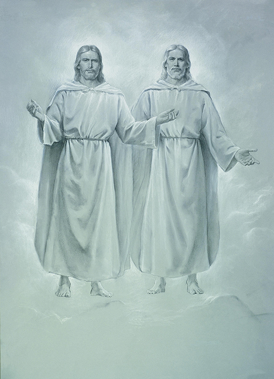 Nebeský Otec a Ježíš Kristus v těle