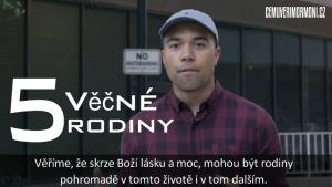 JamestheMormon hovoří o věčné rodině