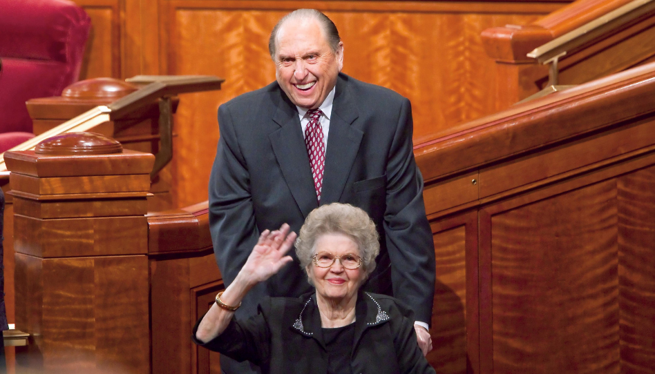 thomas s monson and frances